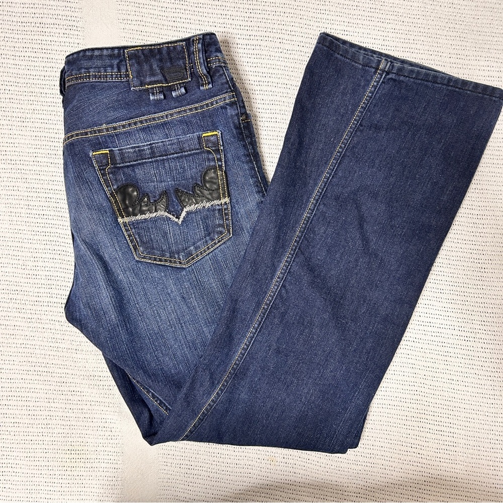 Diesel Shazor Men’s Size 34x32 Medium Wash: 008AB Blue Jeans Bootcut Y2K 90’s